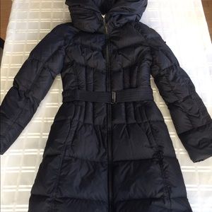 Winter Down Coat with hood.